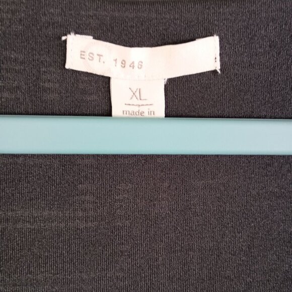 Cato Black Sheath Dress Short Sleeve Lined Size XL Classic Elegant Workwear - Picture 3 of 11